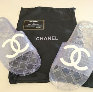 Authentic Chanel Slides